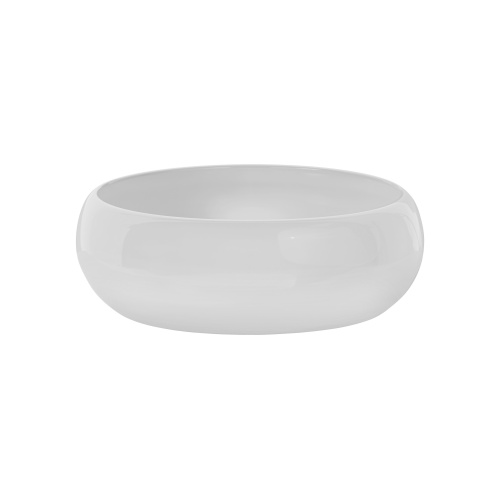 Umywalka nablatowa Wiki, 36 cm, biały połysk