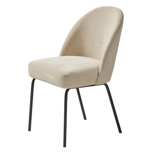 Krzesło tapicerowane Adrien beżowe