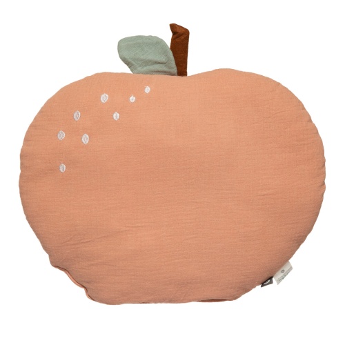 Poduszka dekoracyjna Apple, pomarańczowa