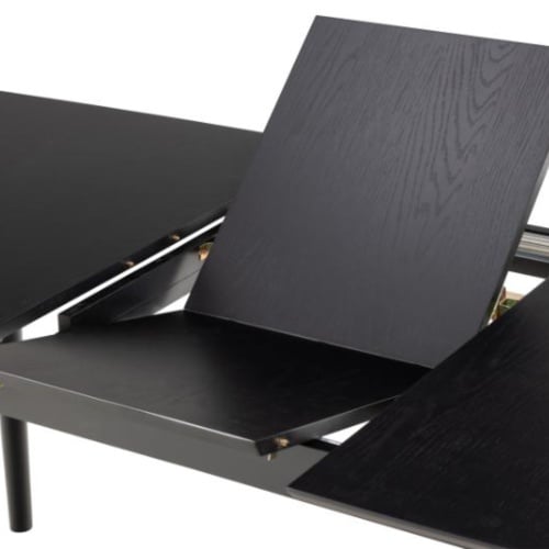 Stół rozkładany Montreux czarny mat
