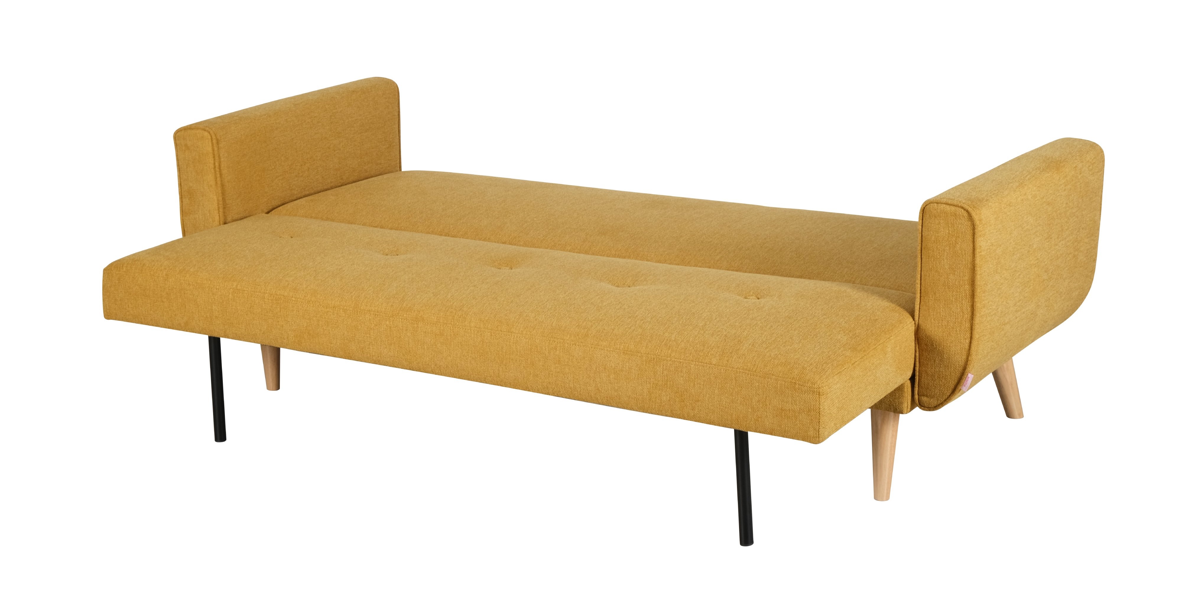 Sofa rozkładana Cori żółta