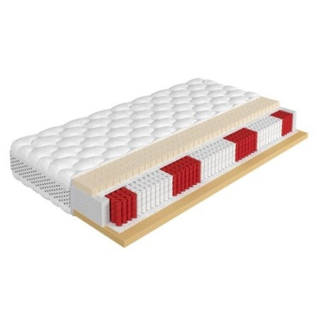 Materac kieszeniowy Argento Silver 90x200 cm z pokrowcem