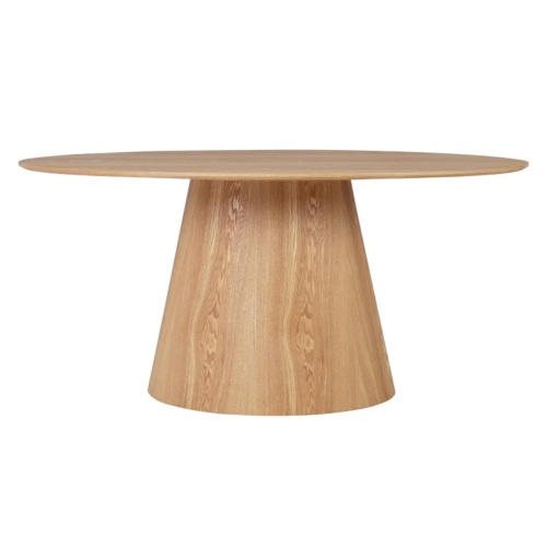 Stół do jadalni Solan, owalny, drewniany