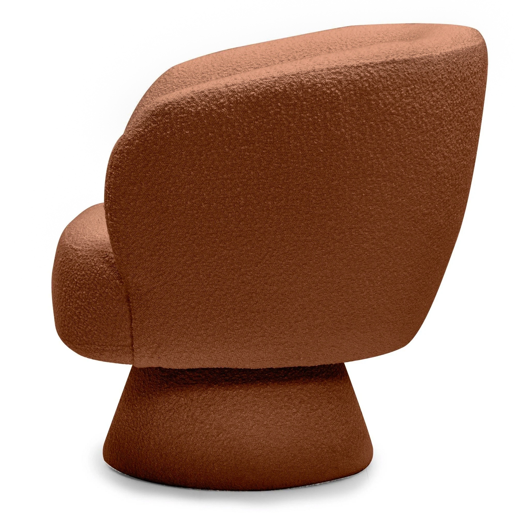 Fotel obrotowy Dream miedziany, boucle