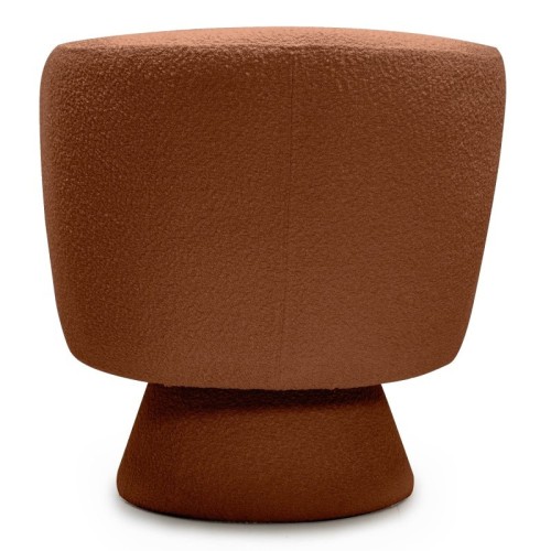 Fotel obrotowy Dream miedziany, boucle