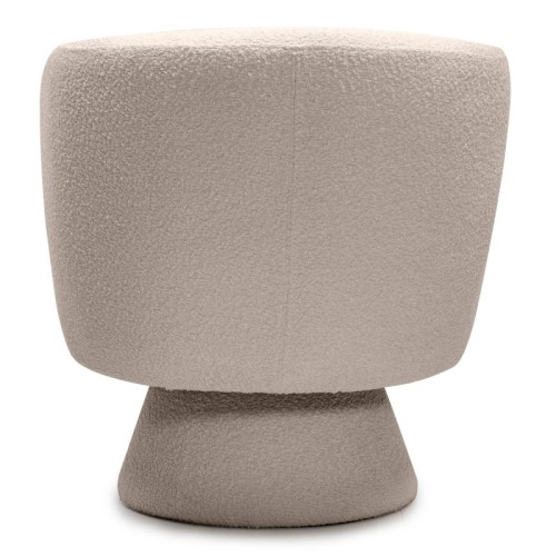 Fotel obrotowy Dream beżowy, boucle
