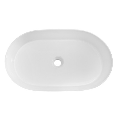 Umywalka nablatowa Magni 60 cm, biała