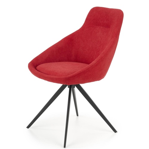 Krzesło tapicerowane K431 czerwone