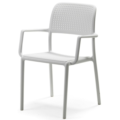 Krzesło ogrodowe Nardi Bora bianco