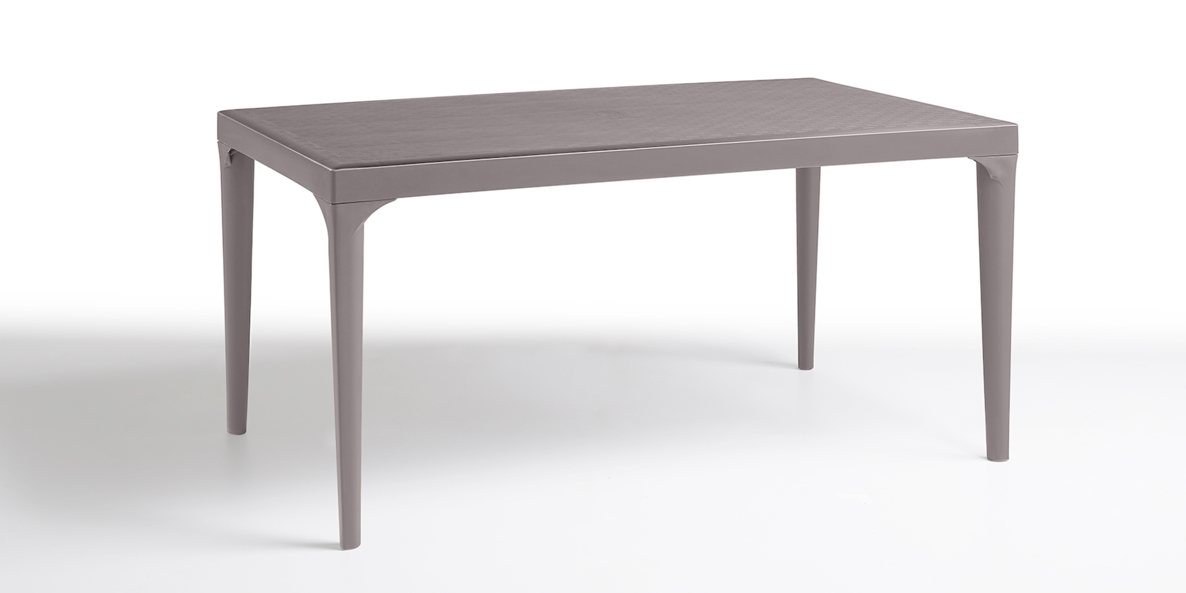 Stół ogrodowy Adrien, 150 cm, szarobeżowy, taupe