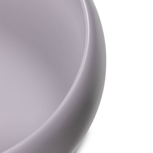 Umywalka nablatowa Taupi 36 cm brązowoszara, taupe