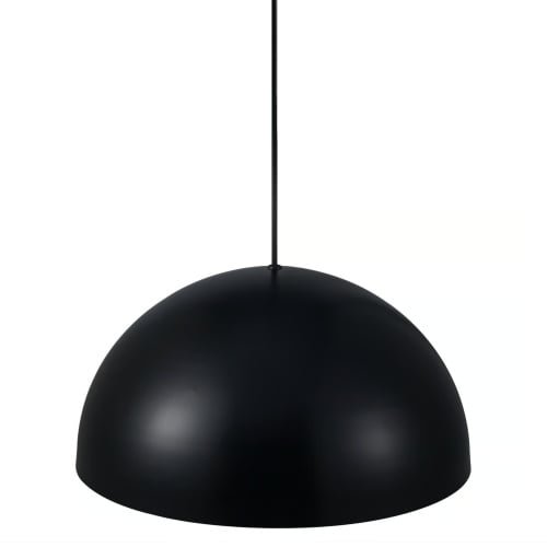 Lampa wisząca Ellen 40 cm, metalowa, czarna