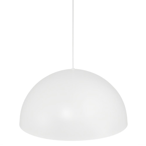 Lampa wisząca Ellen 40 cm, metalowa, biała