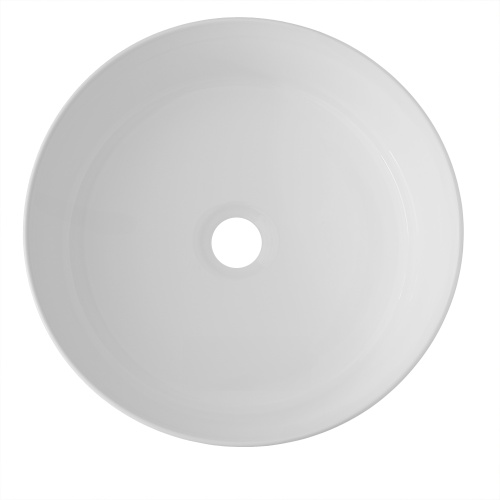 Umywalka nablatowa Quasaros 35 cm, biała