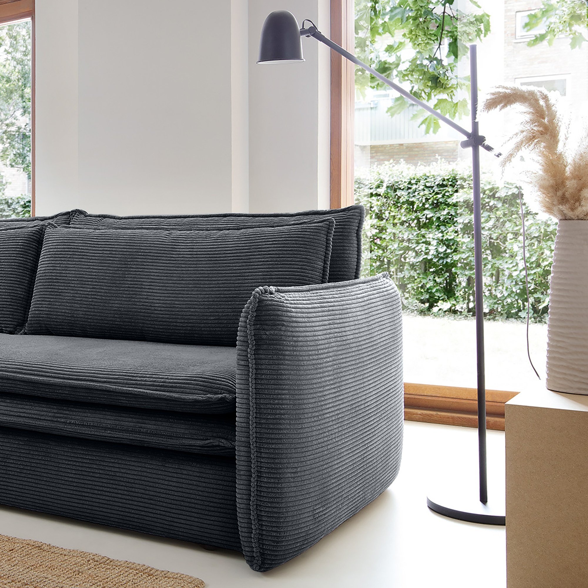 Sofa z funkcją spania i pojemnikiem Flow Slim