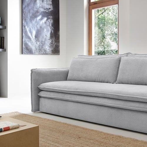 Sofa z funkcją spania i pojemnikiem Flow Slim