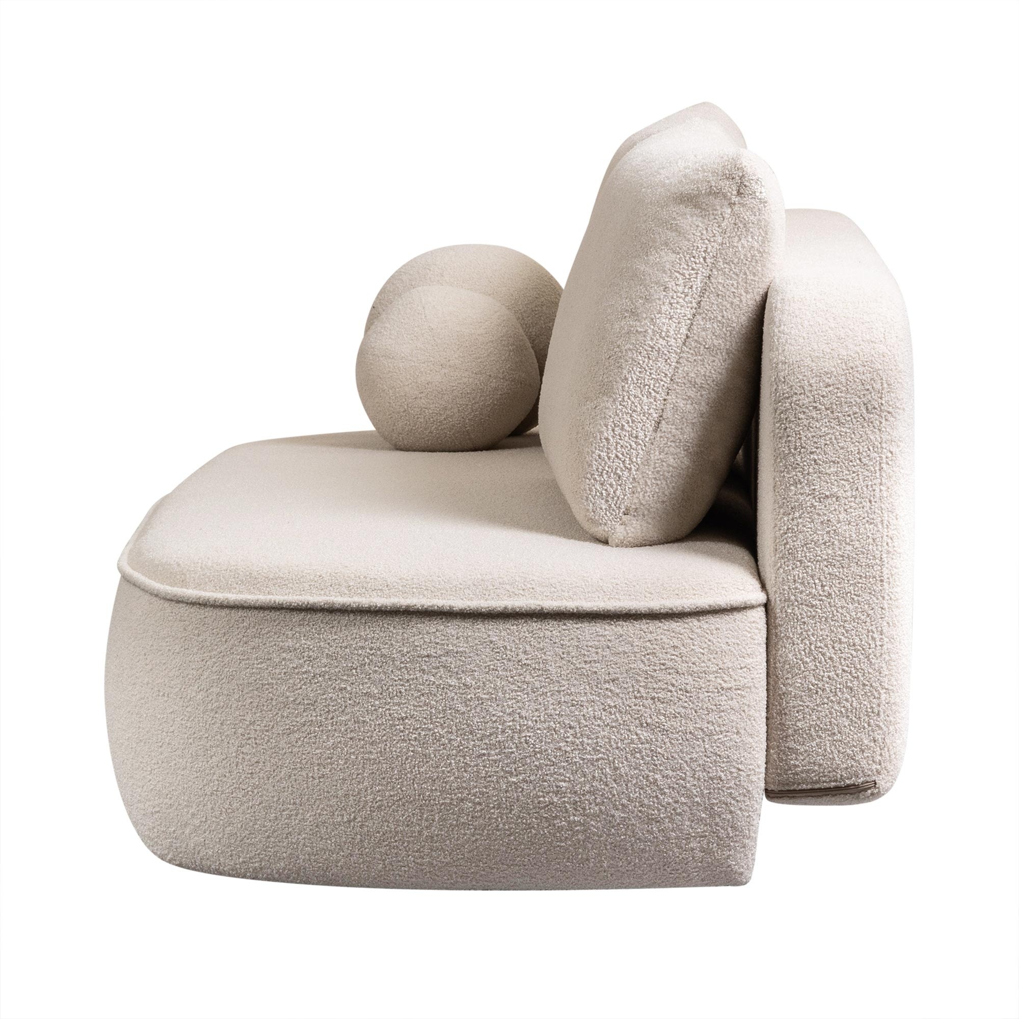 Sofa z funkcją spania i pojemnikiem Bella