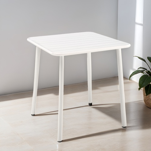 Stół kwadratowy Bosco 70 cm, biały