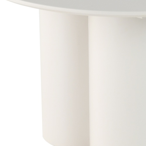 Stolik kawowy Lazaro 80 cm, okrągły, szarobeżowy