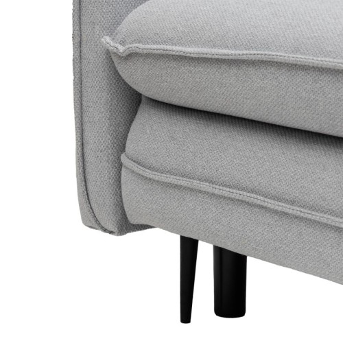 Sofa z funkcją spania i pojemnikiem Notti, szara