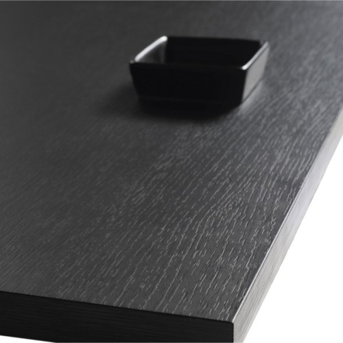 Szafka RTV Raven frezowany front 3D, czarny grafit