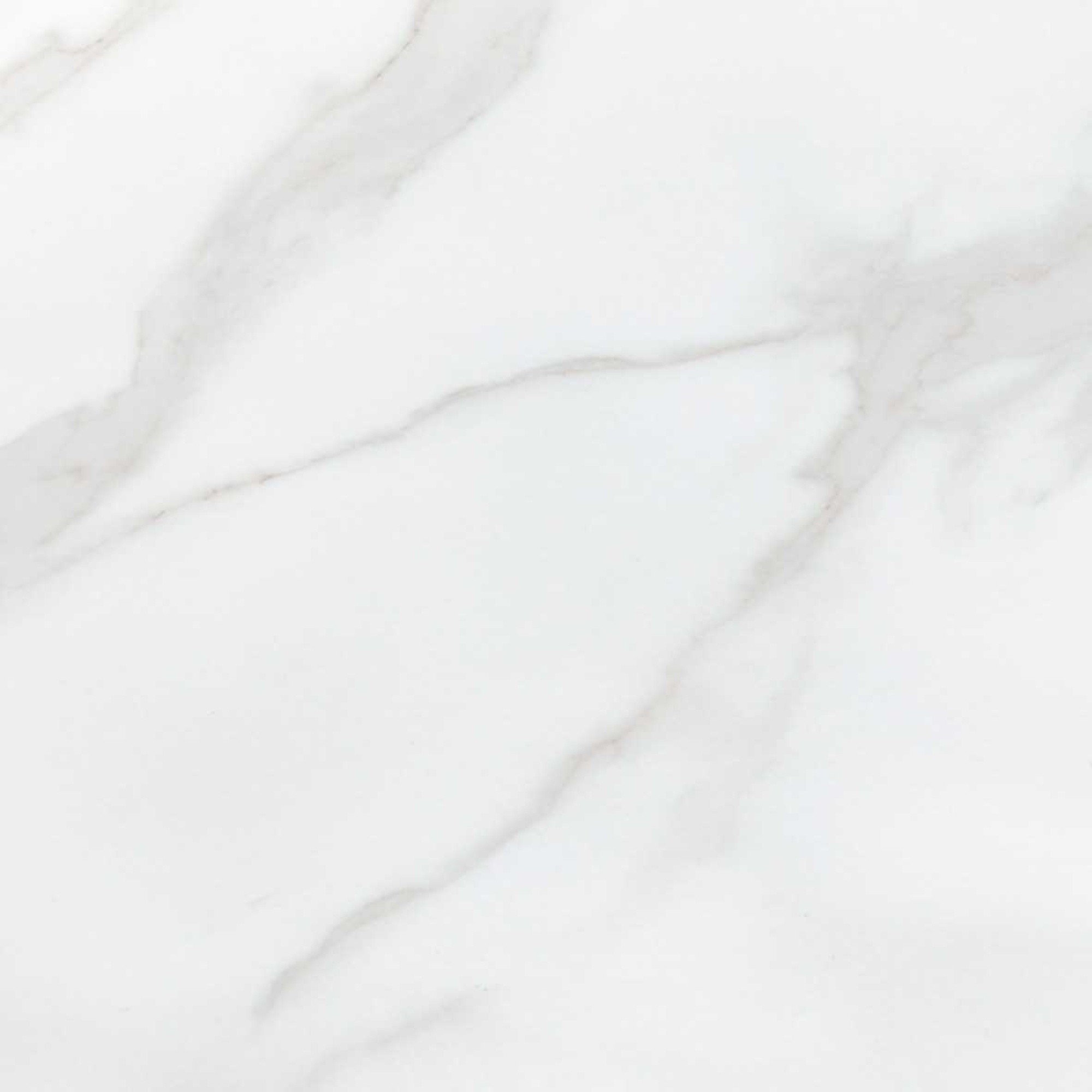 Okrągły stół do jadalni Casemiro 90 cm, biały marmur/złoty