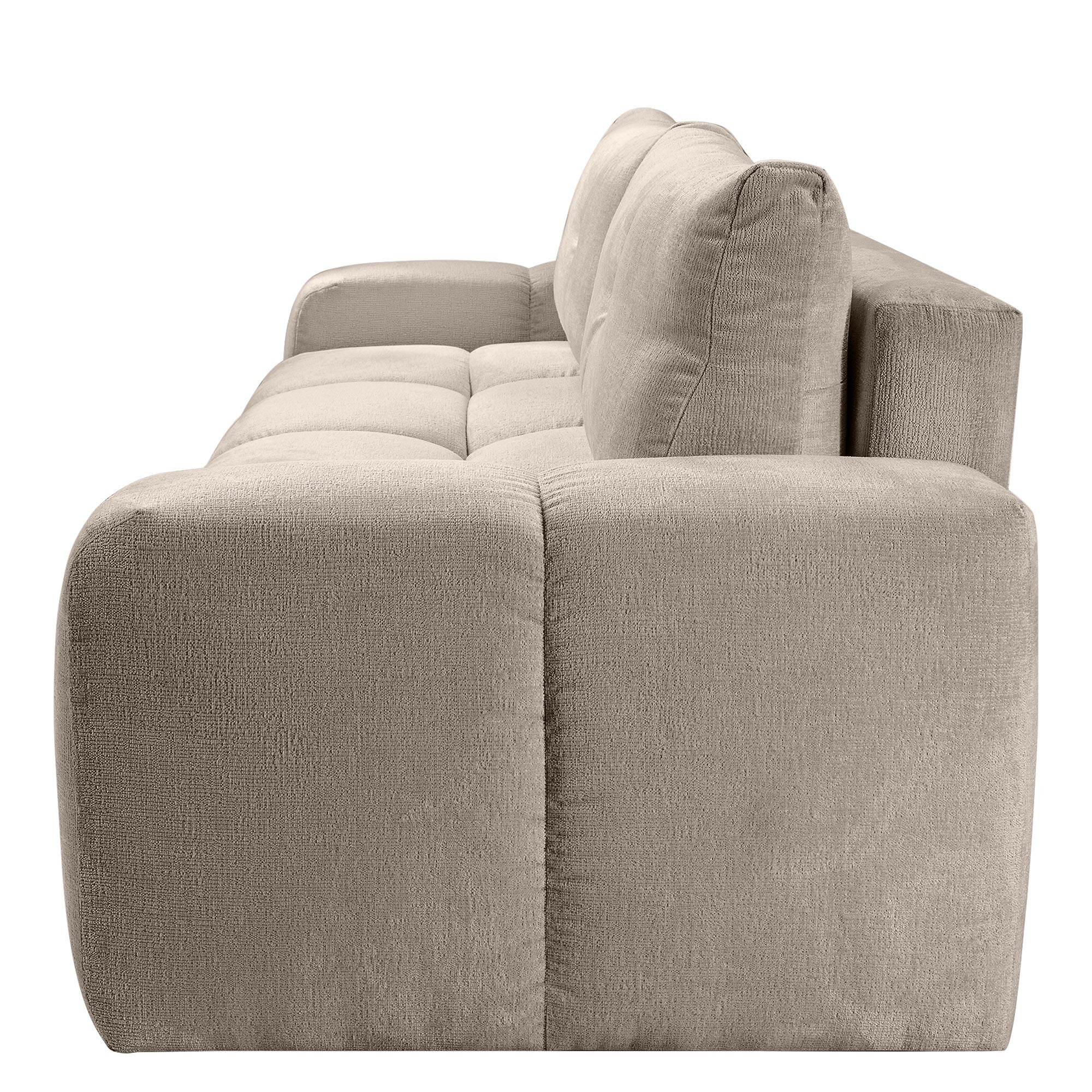 Sofa z funkcją spania i pojemnikiem Soho, beżowa