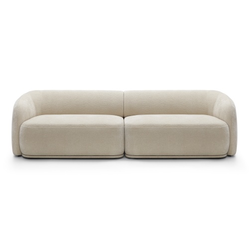 Sofa modułowa Nami, obłe kształty