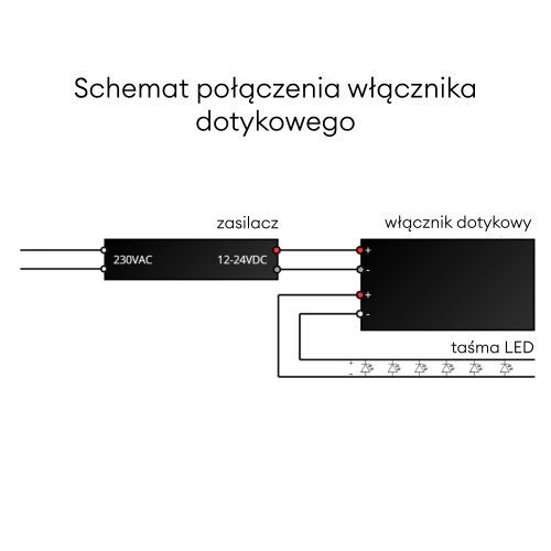 Lustro łazienkowe podświetlane LED okrągłe szlifowane