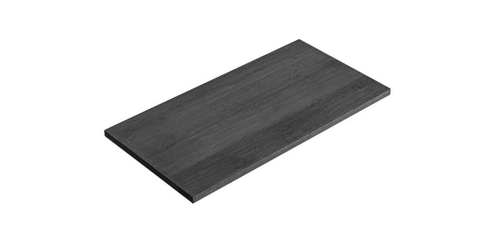 Blat łazienkowy Leonardo 90 cm czarny