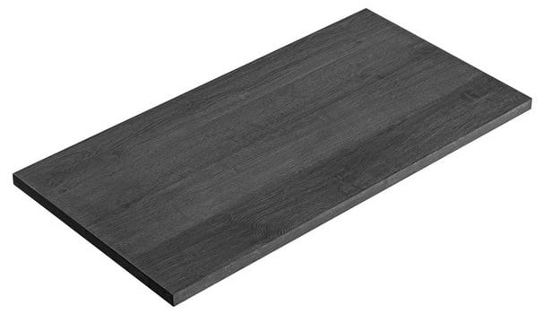 Blat łazienkowy Leonardo 90 cm czarny