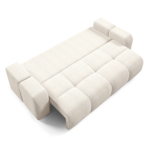 Sofa rozkładana z pojemnikiem Soho, jasnobeżowa
