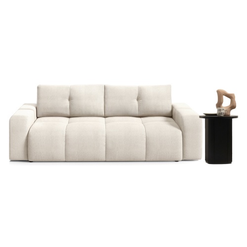 Sofa rozkładana z pojemnikiem Soho, jasnobeżowa