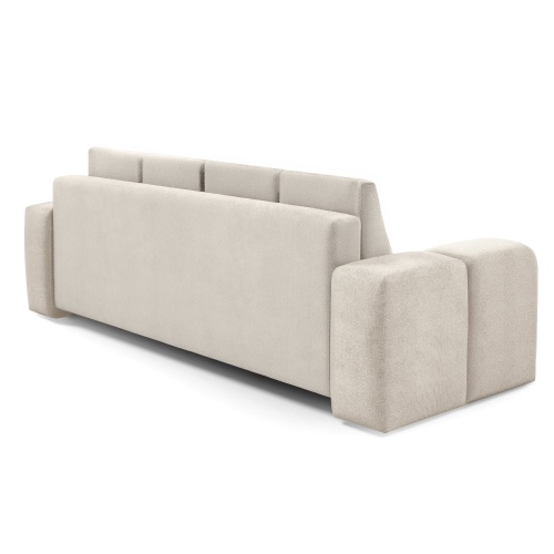 Sofa rozkładana z pojemnikiem Soho, jasnobeżowa