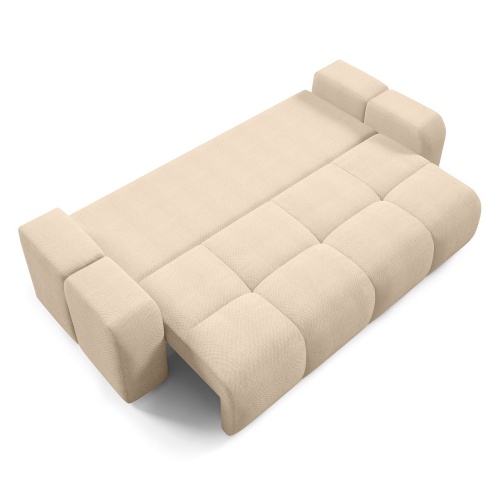Sofa rozkładana z pojemnikiem Soho, beżowa