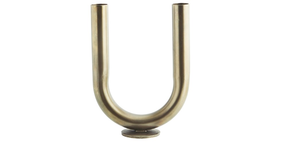 Wazon żelazny Balvi, 24 cm, mosiężny