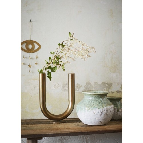 Wazon żelazny Balvi, 24 cm, mosiężny