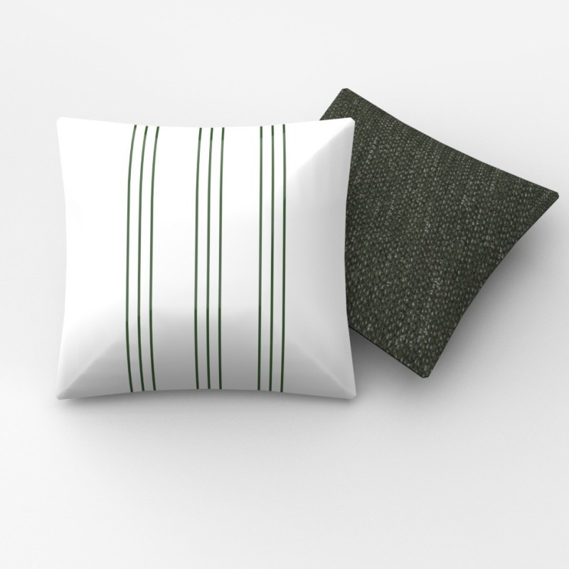 Poszewka z nadrukiem Boho lV 45x45 cm zielona