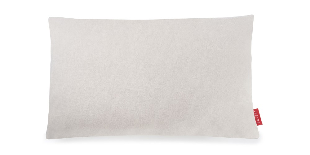 Poszewka Basic 30x50 cm welurowa beżowa