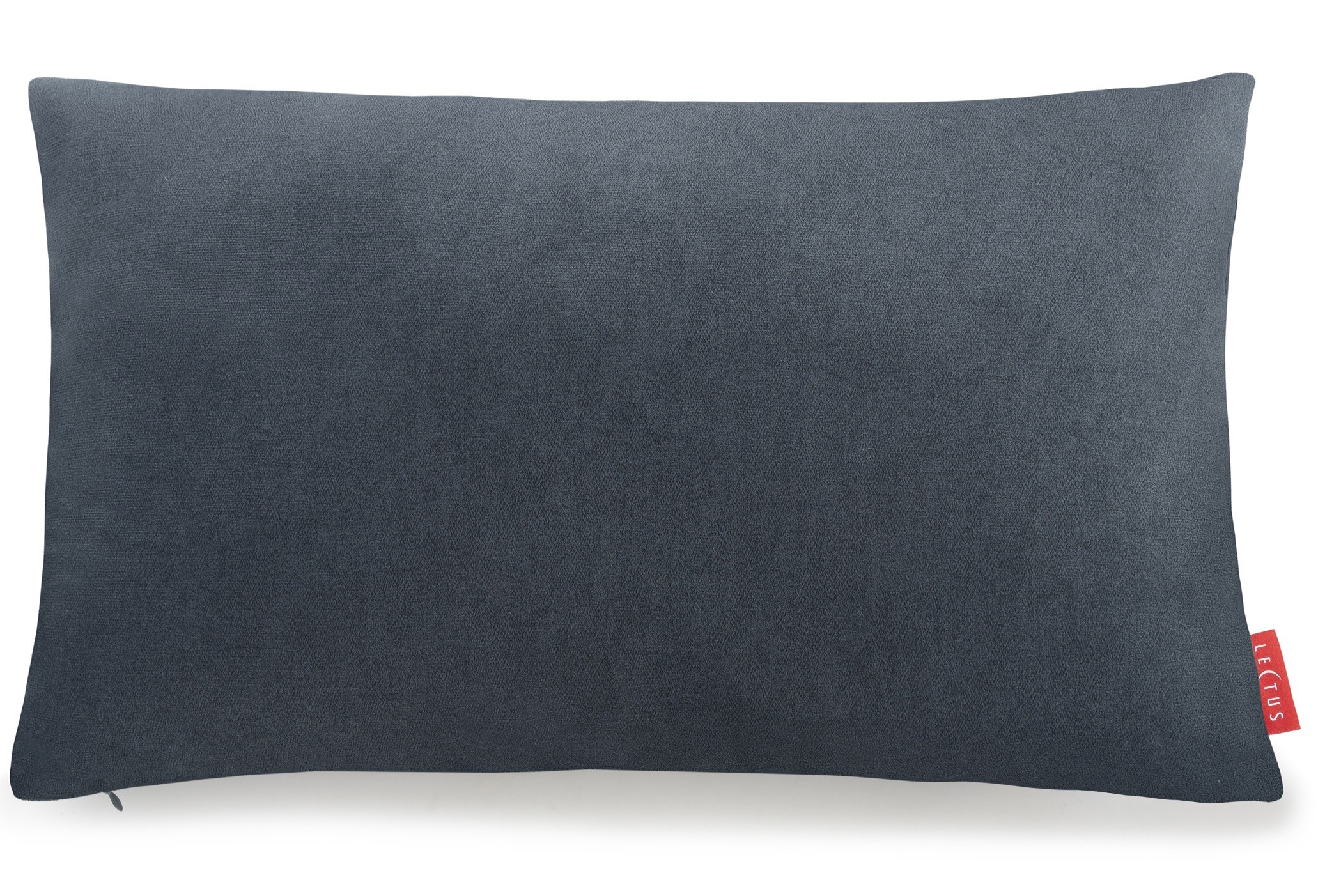 Poszewka Basic 30x50 cm welurowa granatowa