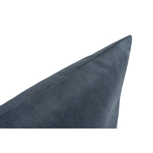 Poszewka Basic 30x50 cm welurowa granatowa