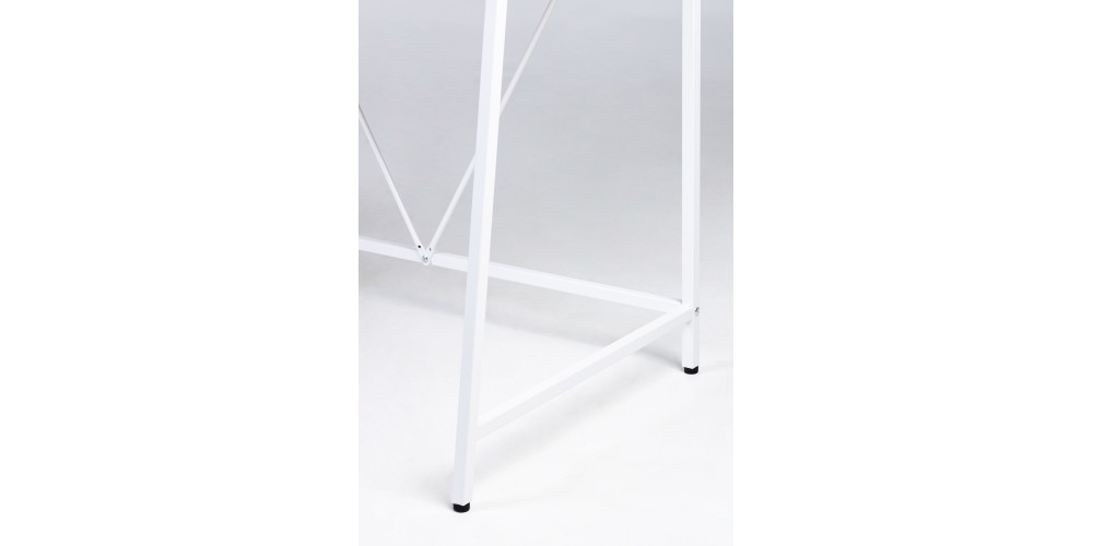 Biurko Marcell 103 cm loft buk/białe