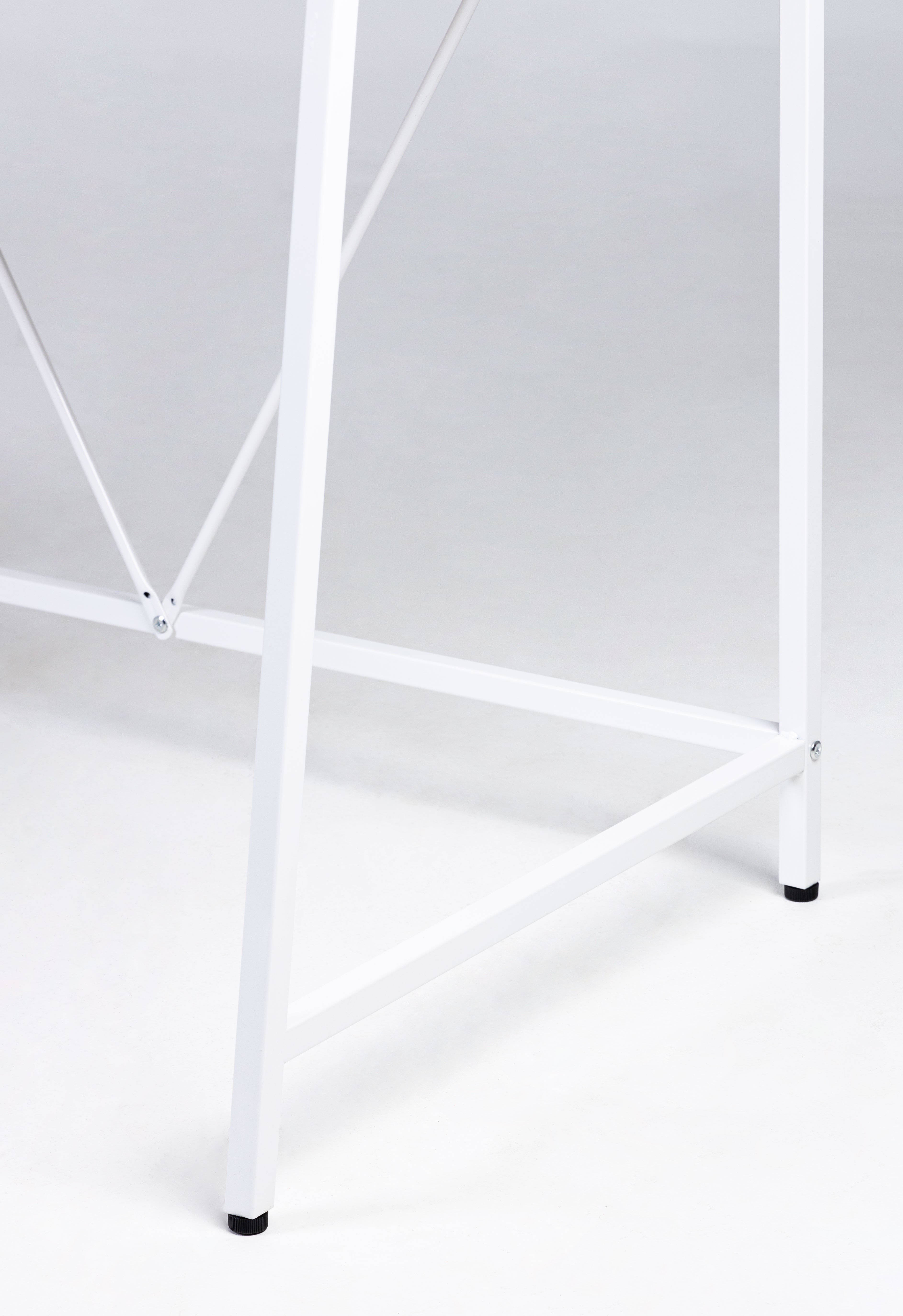 Biurko Marcell 103 cm loft buk/białe