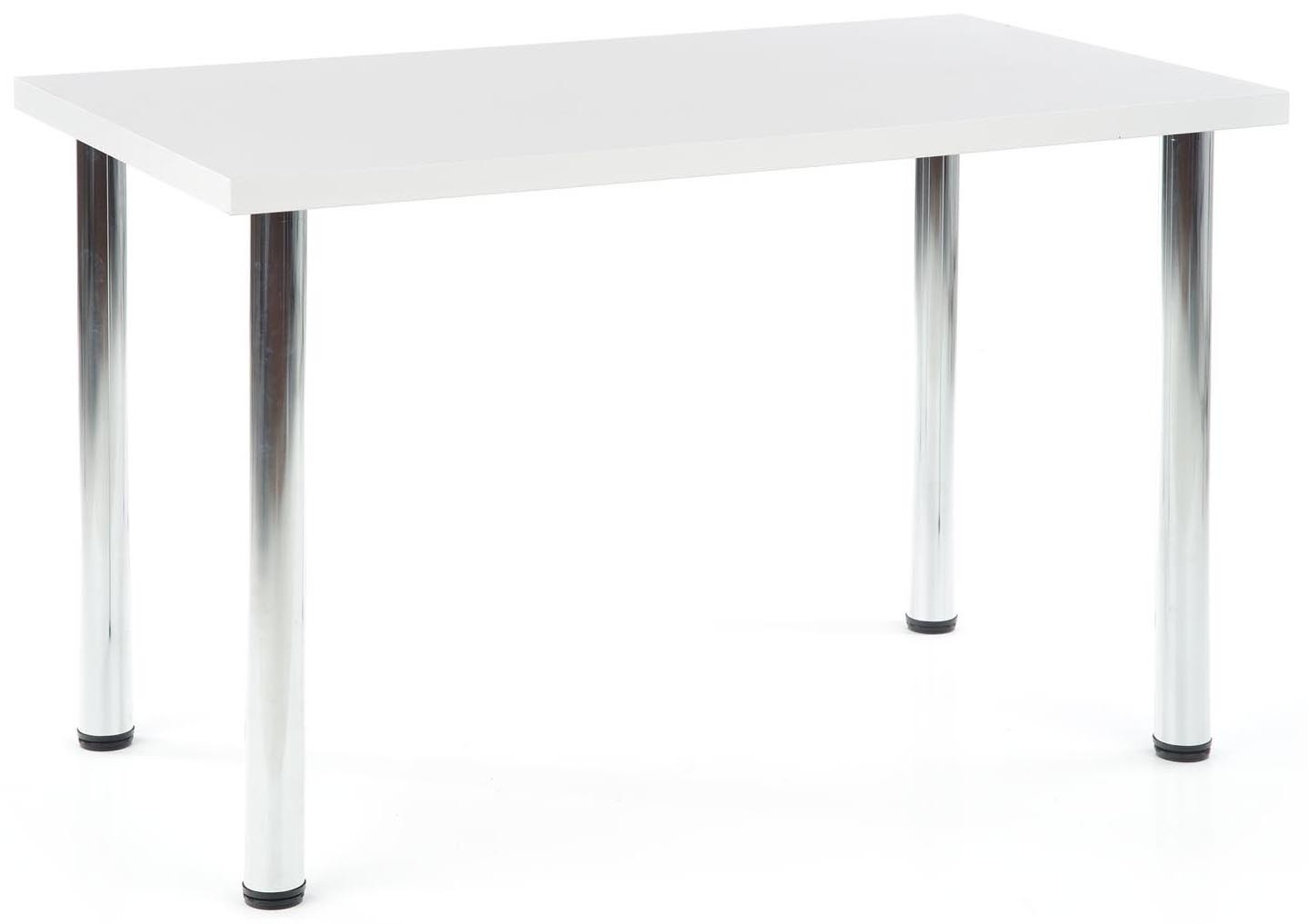 Stół kuchenny Modex 120x68 cm biały/chrom