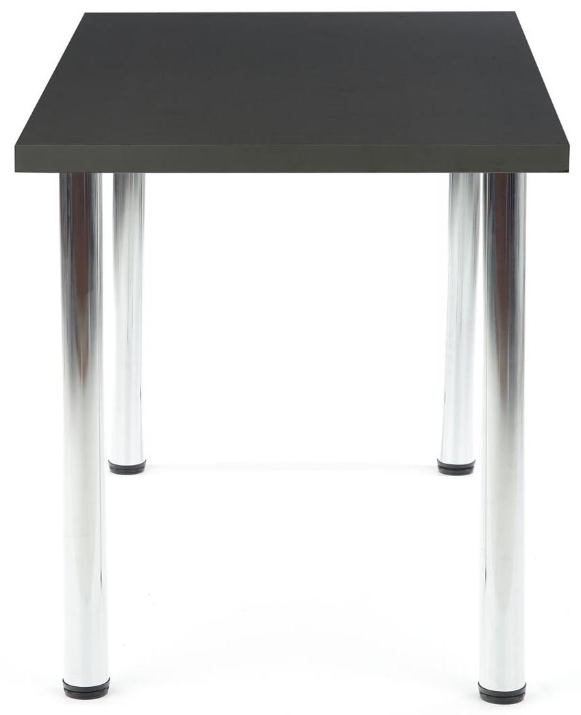 Stół kuchenny Modex 120x68 cm antracytowy/chrom