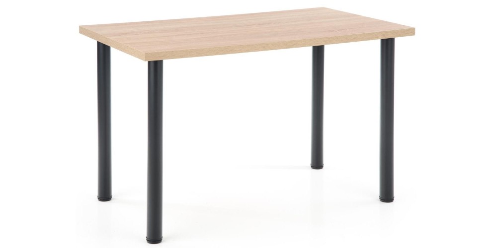 Stół kuchenny Modex 2 120x68 cm dąb sonoma/czarny