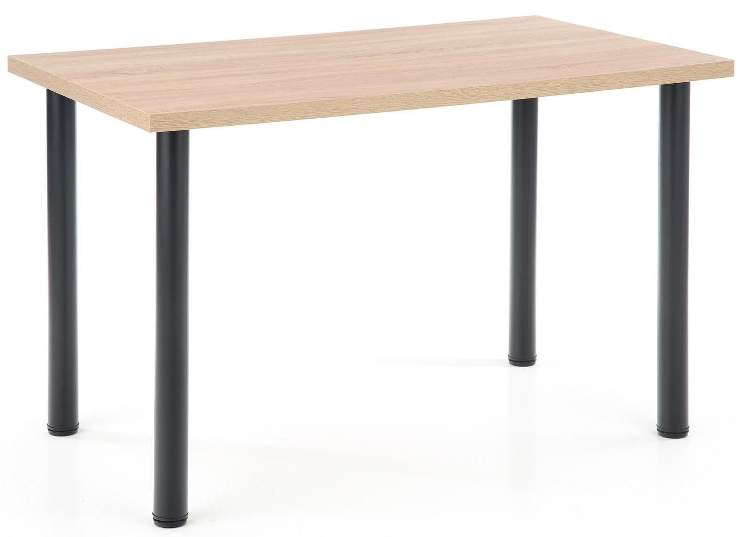 Stół kuchenny Modex 2 120x68 cm dąb sonoma/czarny