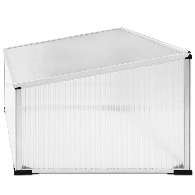 Mała szklarnia aluminiowa ogrodowa 100x60 cm poliwęglanowa rozsadnik zielnik inspekt