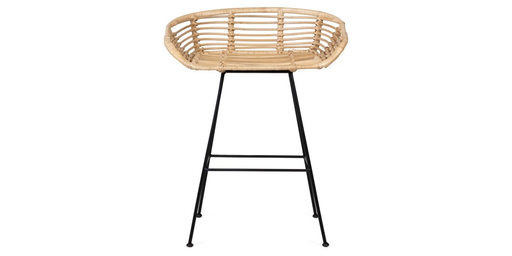 Hoker rattanowy Neo rattan naturalny handmade boho