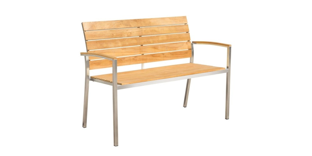 Ławka dwuosobowa do ogrodu Roy 120 cm